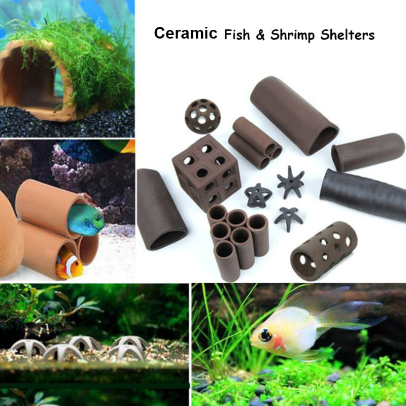 Aquarium Marine Stone - 1 adet seramik ev akvaryum balık