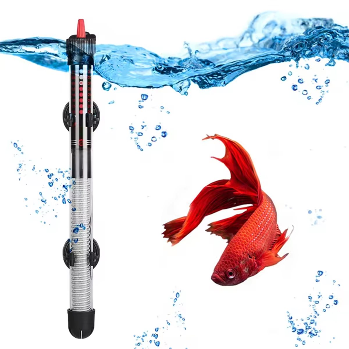 Aquarium & Marine Museum Ums - (A02R) Dalgıç Akvaryum Isıtıcısı 25-300W Ayarlanabilir