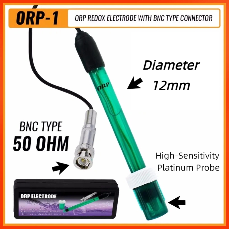 Marine Aquarium Par Meter - Profesyonel ORP Elektrot Probu, 300cm Kablolu