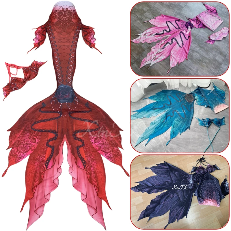 Aquarium & Marine Museum Ums - Denizkızı Kuyruğu Koyu Gotik Tarzı Yetişkin