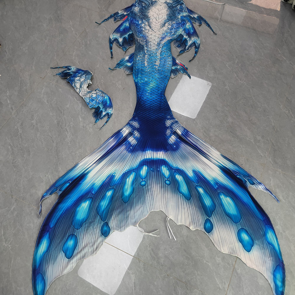 Aquarium & Marine Museum Ums - Orijinal Renkli Denizkızı Kuyruğu Özel Dikim