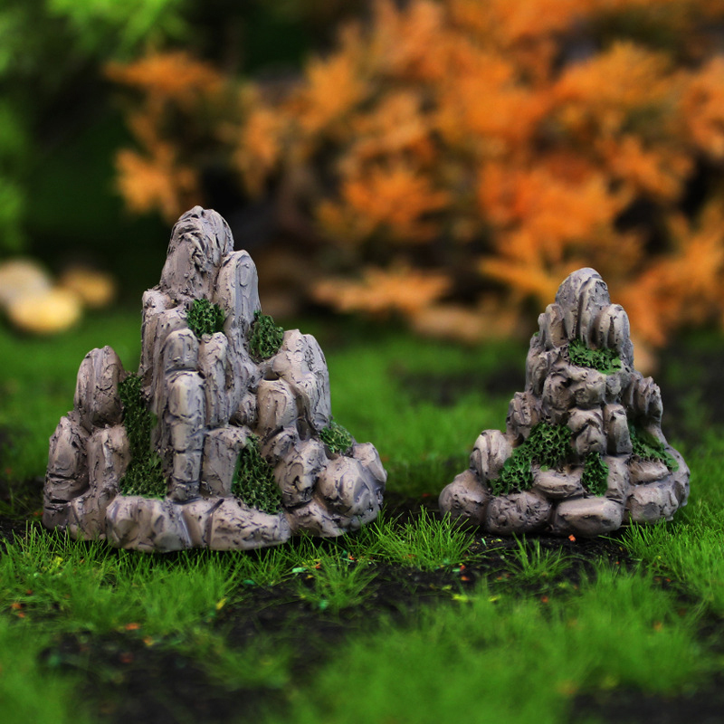 Mini dağ minyatür sahte taş ya - Aquarium Marine Stone incelemesi ve fiyatı