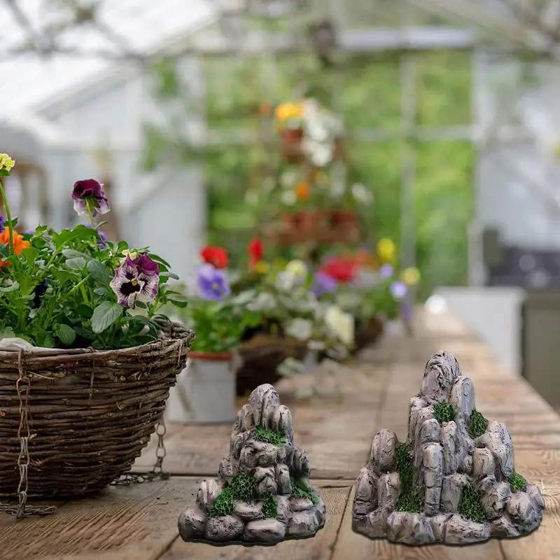 Mini dağ minyatür sahte taş ya - Aquarium Marine Stone incelemesi ve fiyatı