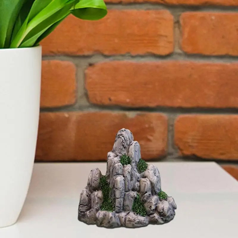 Mini dağ minyatür sahte taş ya - Aquarium Marine Stone incelemesi ve fiyatı