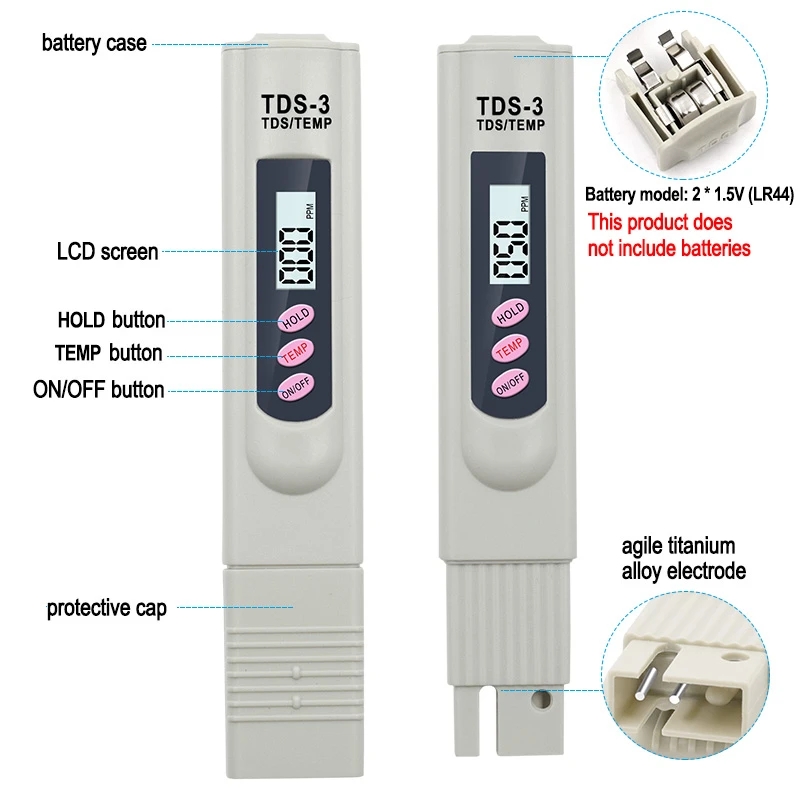 1/3 adet taşınabilir LCD dijit - Marine Aquarium Equipment incelemesi ve fiyatı