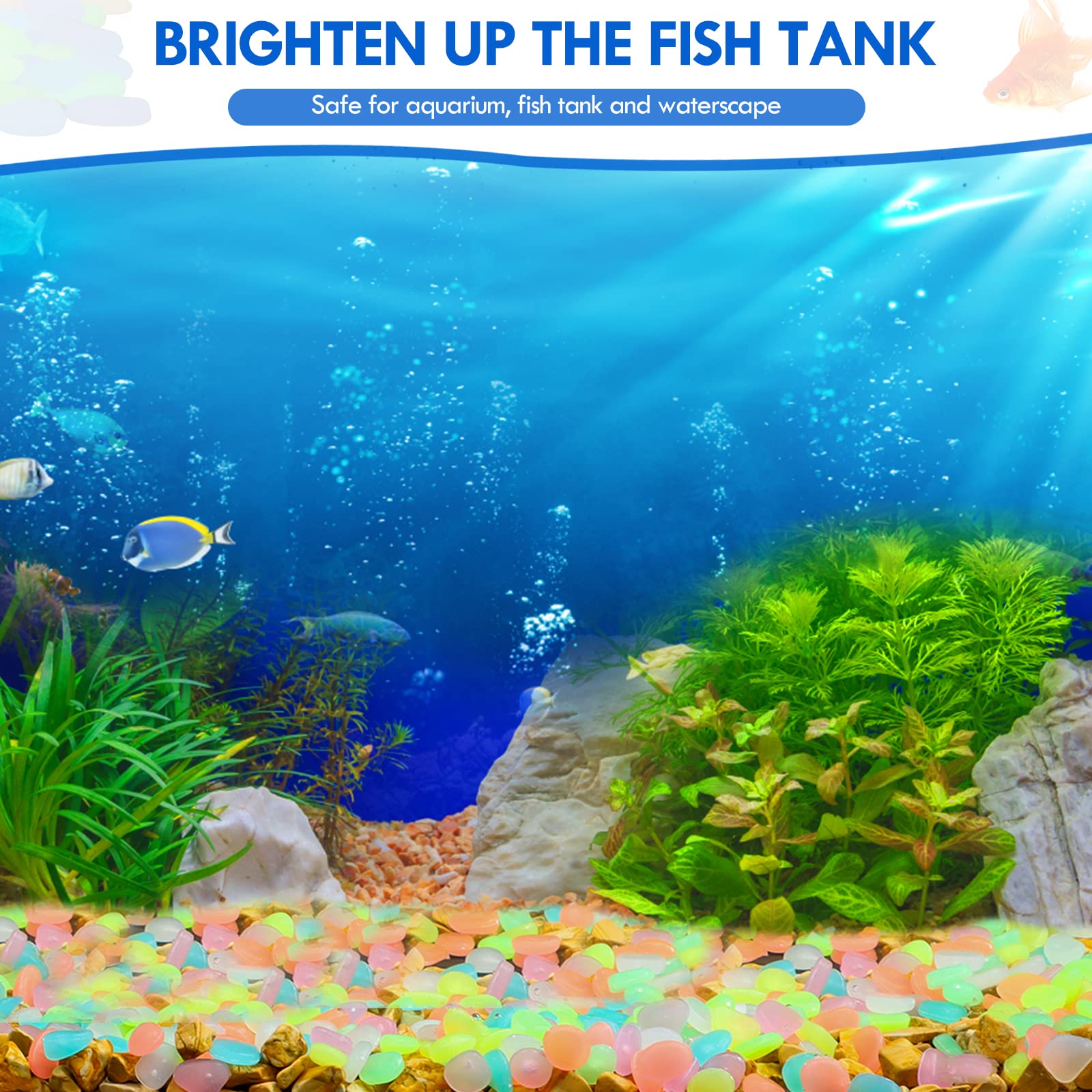 100 Adet Karanlıkta Glow Bahçe - Aquarium Marine Stone incelemesi ve fiyatı