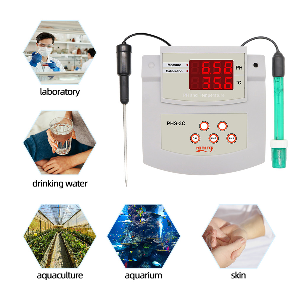 2 In 1 PH/Sıcaklık PH Test Cih - Marine Aquarium Par Meter incelemesi ve fiyatı
