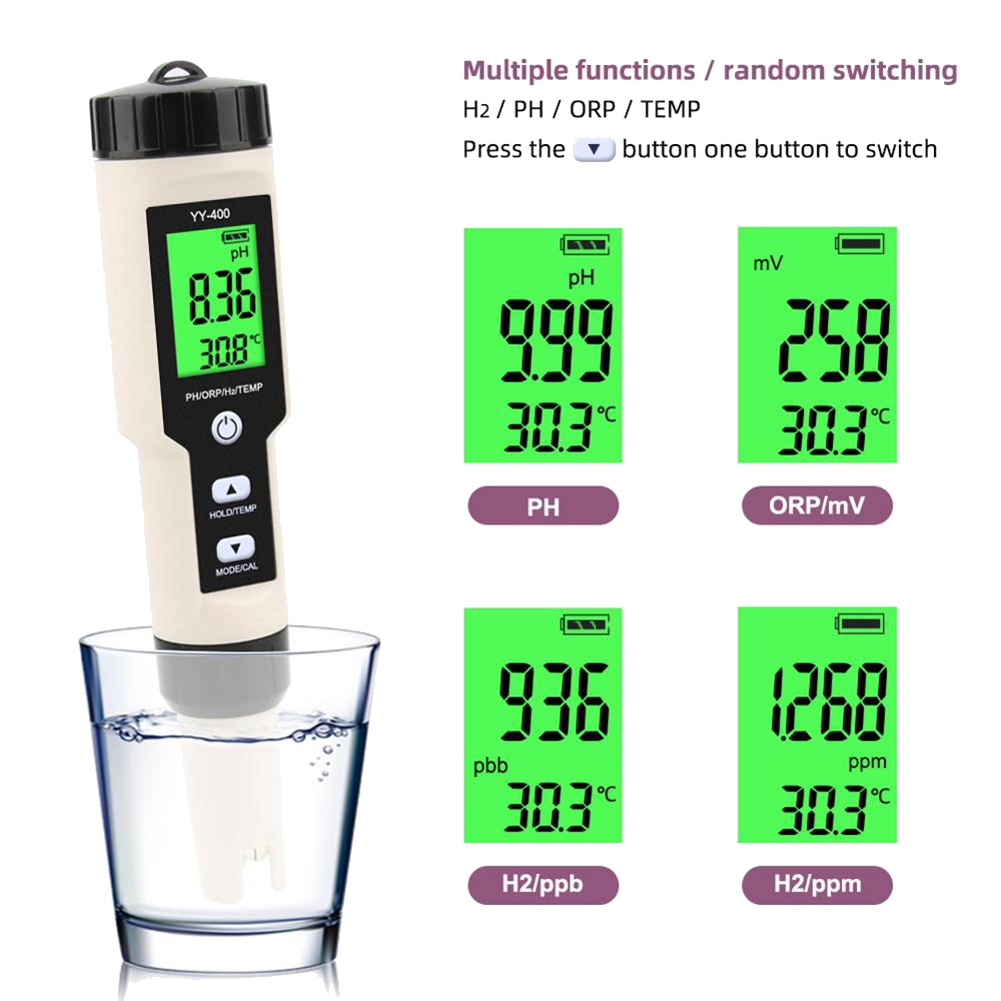 4 in 1 YY-400 PH/ORP/H2 & TEM  - Marine Aquarium Par Meter incelemesi ve fiyatı