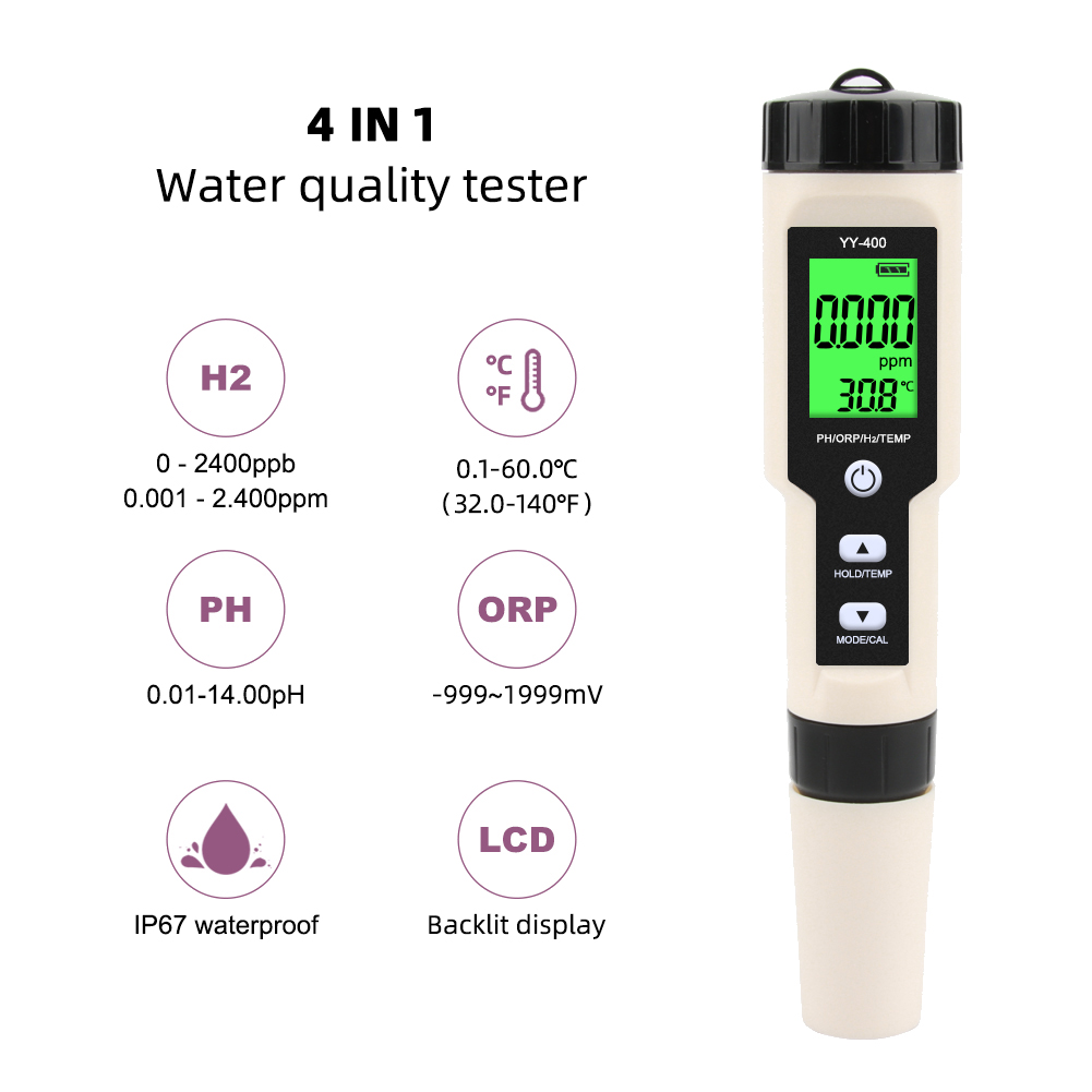 4 in 1 YY-400 PH/ORP/H2 & TEM  - Marine Aquarium Par Meter incelemesi ve fiyatı